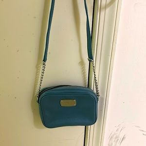 Michael Kors, light blue crossbody